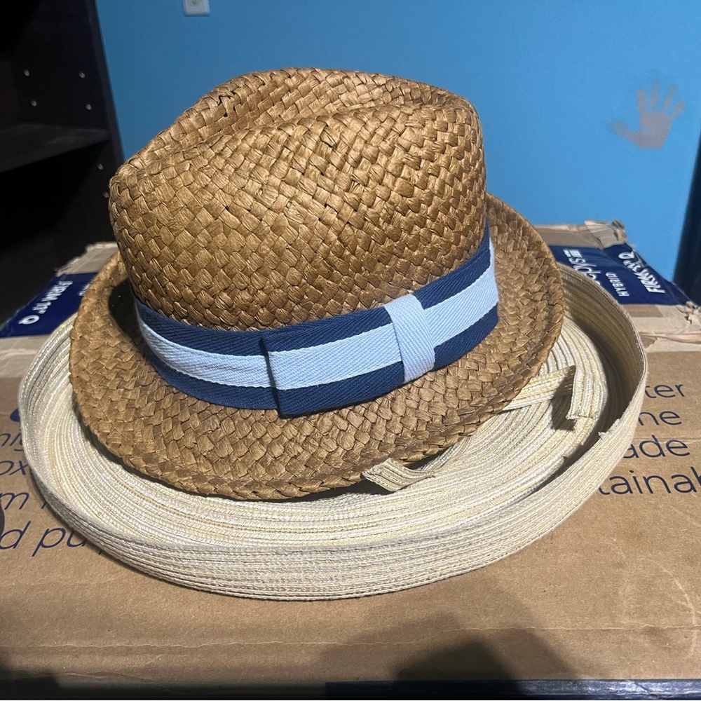 Thread for thought straw hat